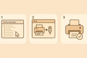 Epson 플로터 자동 인식 오류 복구 단계