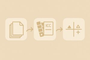 Epson 플로터 선명도 색상 문제 해결 절차 인포그래픽