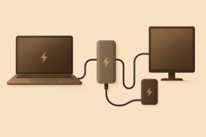 MacBook PD 허브 전력 흐름