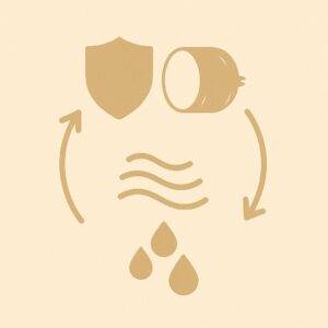 무 보관법 3단 아이콘