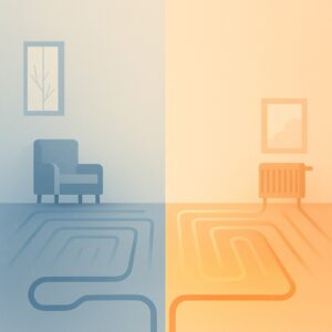 보일러를 켰는데도 방이 따뜻하지 않은 상황