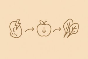 시금치 데치기 영양 아이콘