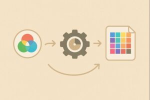 HP 프린터 색상 문제 해결 인포그래픽