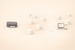 Mesh 공유기 캐논 프린터 연결 끊김 원인