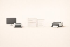 맥 프린터 인쇄 대기열이 멈췄을 때 해결 과정