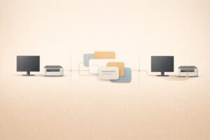 같은 PC인데 프로그램마다 프린터가 다르게 보이는 이유 구조