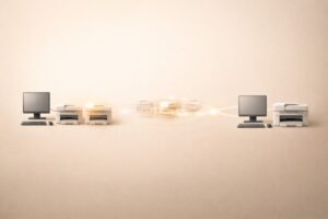 기본 프린터 자동 변경 복구 흐름