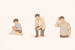 다쳤을 때 진료과 판단 흐름