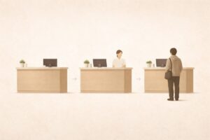 병원 예약 꽉 찼을 때 접수 시간 흐름