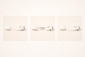 인쇄 중 멈춤 현상 발생 시 프린터 인쇄 대기열 문제