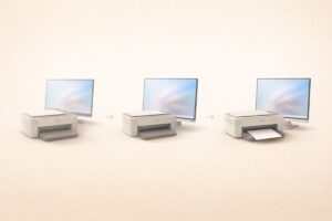 최신 Windows에서 오래된 프린터 계속 사용 설정 흐름