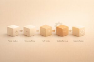 Windows 자동 복구 반복 해결 순서