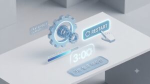 PDF는 되는데 출력이 안될 때 프린터 스풀러 재시작