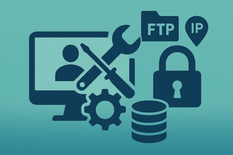 관리자 대시보드 잠김 문제 해결 가이드 – FTP, DB, IP 차단까지 완벽 복구