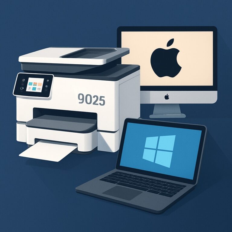 HP OfficeJet Pro 9025 드라이버 설치 가이드 – Windows & macOS 완벽 정리 대표 이미지