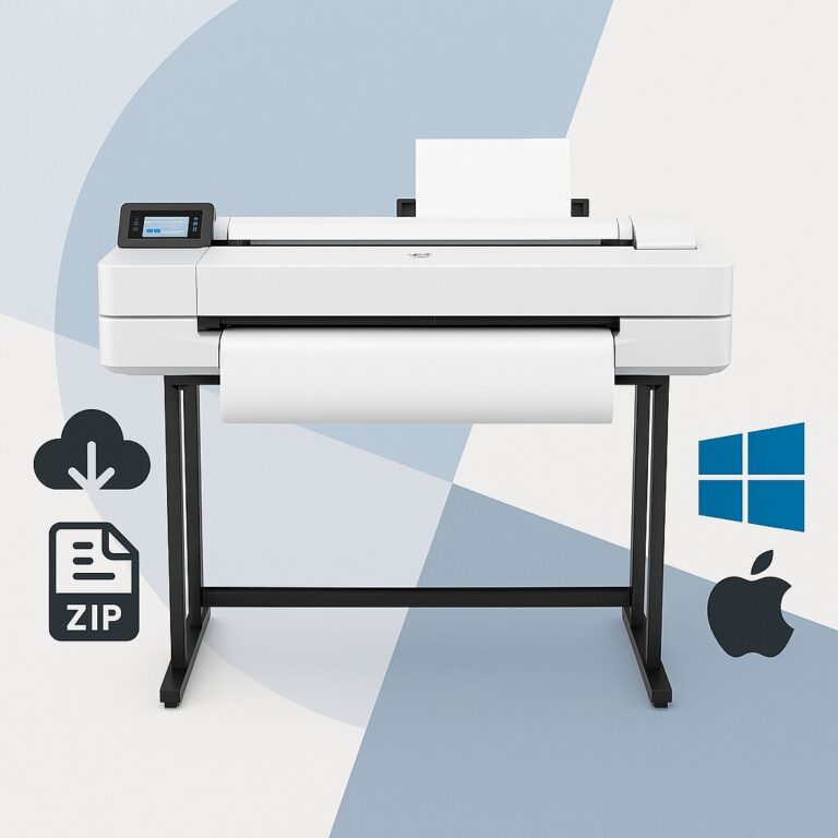 HP DesignJet T630 드라이버 설치 가이드 – Windows & macOS 전용 완벽 정리