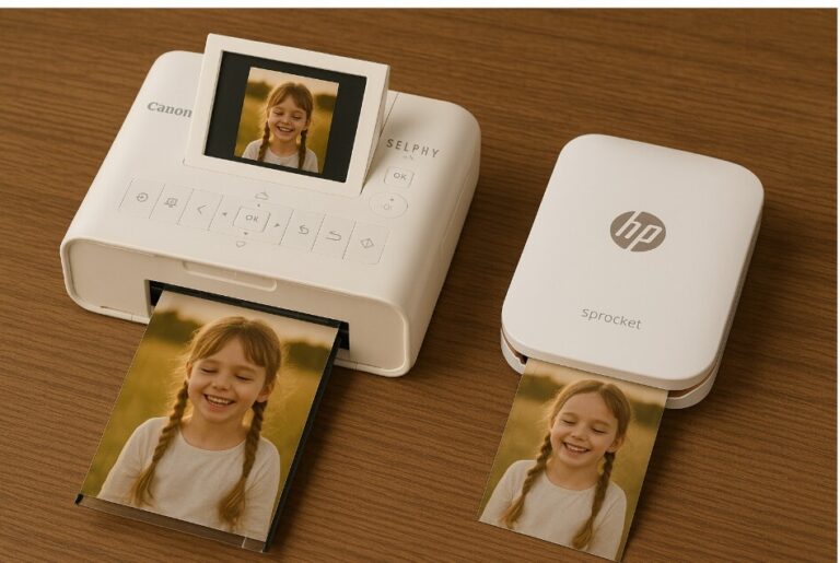 Canon SELPHY CP1500 vs HP Sprocket 비교 – 감성 인화 기기 선택법