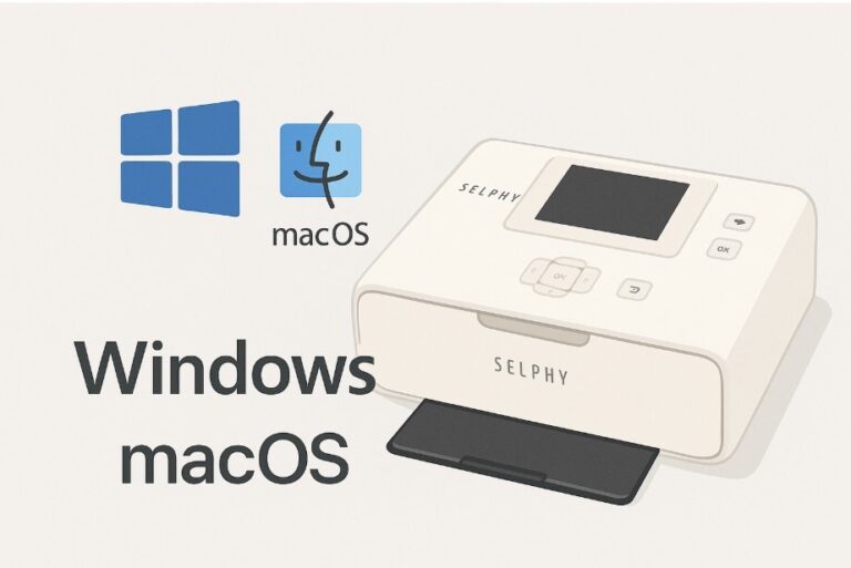 Canon SELPHY CP1500 드라이버 설치 가이드 – Windows 11 & macOS 전용 완벽 정리
