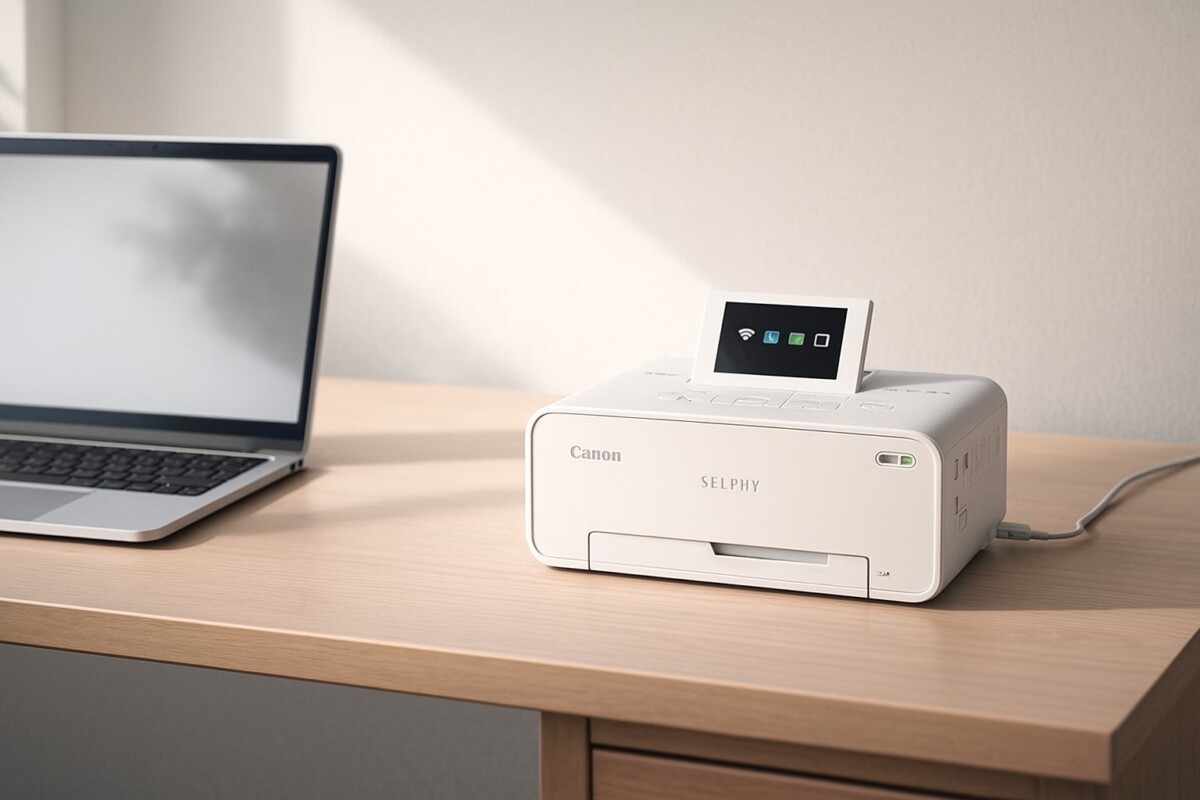 Canon SELPHY CP1500 드라이버 설치를 표현한 이미지