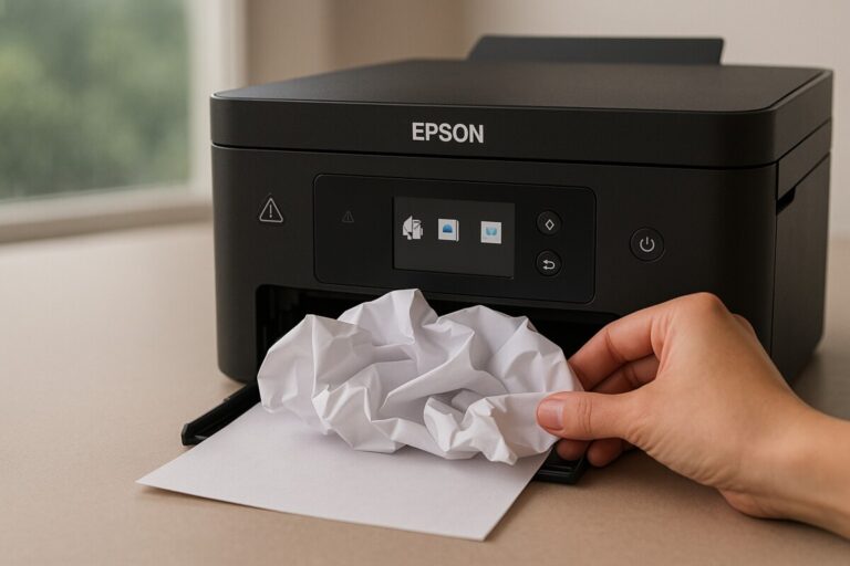 Epson Expression 프린터 용지 걸림 해결 – 종이 제거부터 예방 팁까지 완벽 가이드 대표 이미지