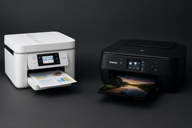 Epson WorkForce vs Canon PIXMA 비교 대표 이미지