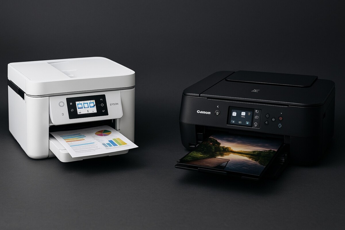 Epson WorkForce vs Canon PIXMA 비교 대표 이미지