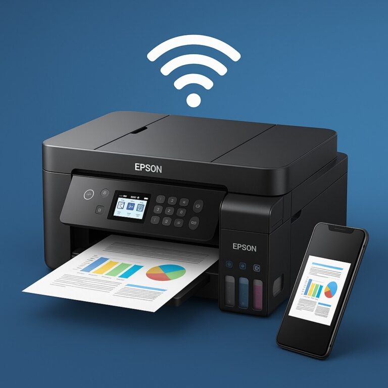 Epson WorkForce 프린터 Wi-Fi 연결 방법 대표 이미지
