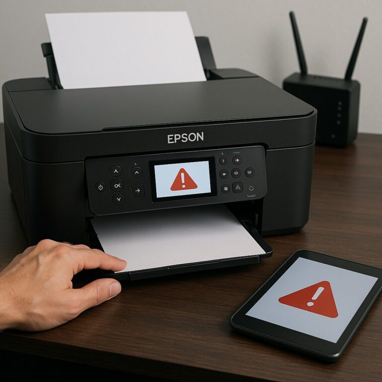 Epson WorkForce 프린터 문제 해결 가이드 – 용지 걸림, Wi-Fi 연결 오류, 인쇄 품질까지 한 번에! 대표 이미지