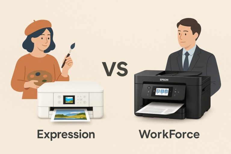 Epson 프린터 비교 – Expression vs WorkForce, 감성과 성능 중 당신의 선택은 대표 이미지