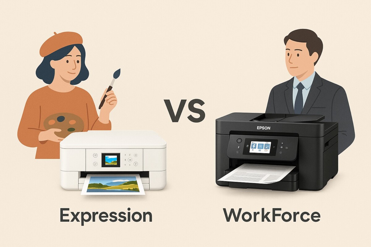Epson 프린터 비교 – Expression vs WorkForce, 감성과 성능 중 당신의 선택은 대표 이미지