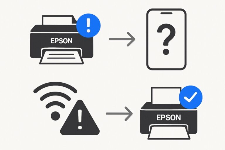 Epson 프린터 연결 오류 해결 가이드 – 앱에서 안 잡히고 인쇄 안 될 때 이렇게! 대표 이미지