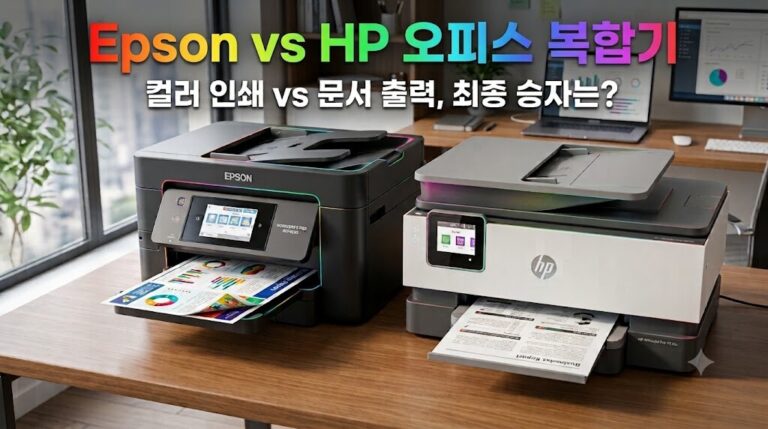 [2026] Epson WorkForce vs HP OfficeJet 프린터 비교 – 컬러 인쇄 vs 문서 출력, 어떤 프린터가 더 좋을까?