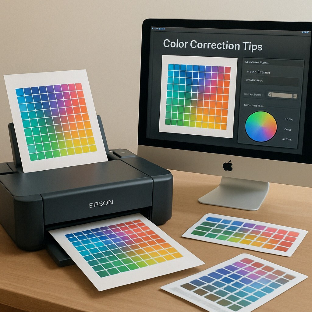 Epson 프린터 색상 보정 팁 – 소스 설정부터 시작하기 대표 이미지