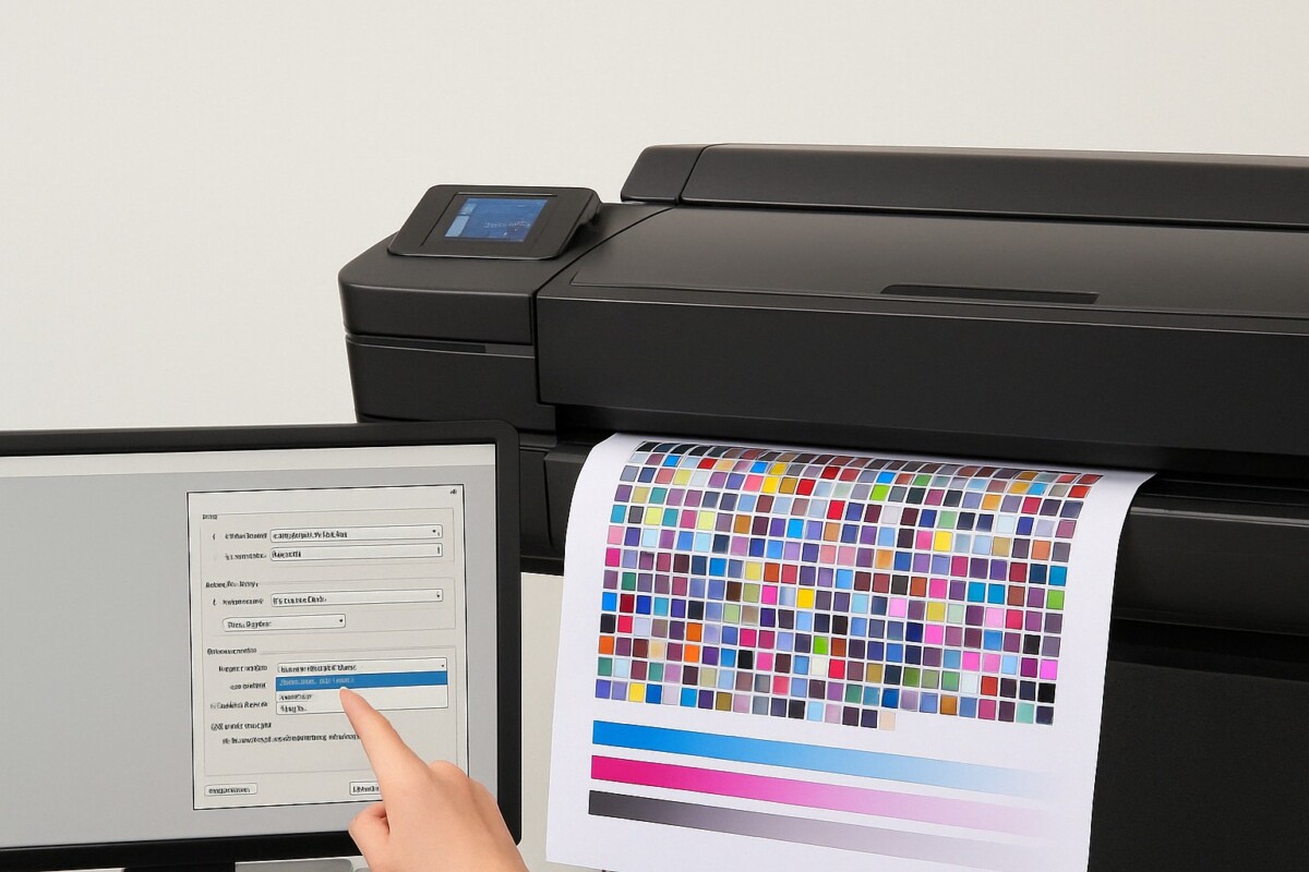 HP DesignJet ICC 프로파일 적용법 대표 이미지