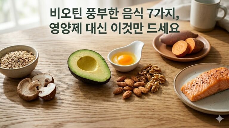 비오틴 풍부한 음식 7가지 영양제 대신 이것만 드세요 썸네일 이미지
