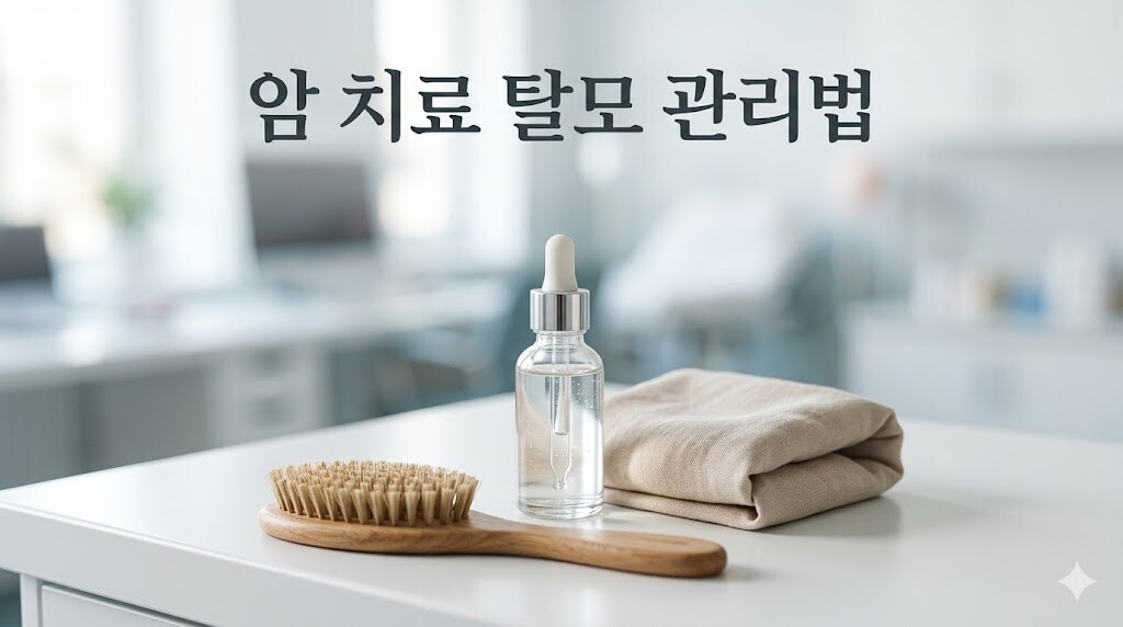 암 치료 탈모 관리법 요령과 가정에서 실천하는 편안한 두피 케어 소품