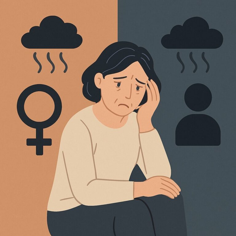 갱년기 우울증 vs 일반 우울증 – 헷갈리기 쉬운 차이 대표 이미지