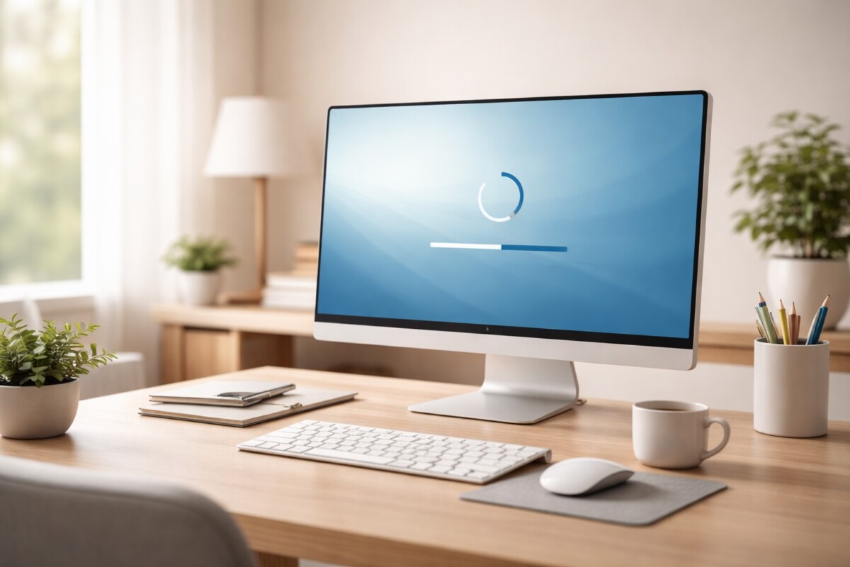 CRITICAL_PROCESS_DIED 오류 해결 방법을 설명하는 Windows 시스템 점검 환경 이미지