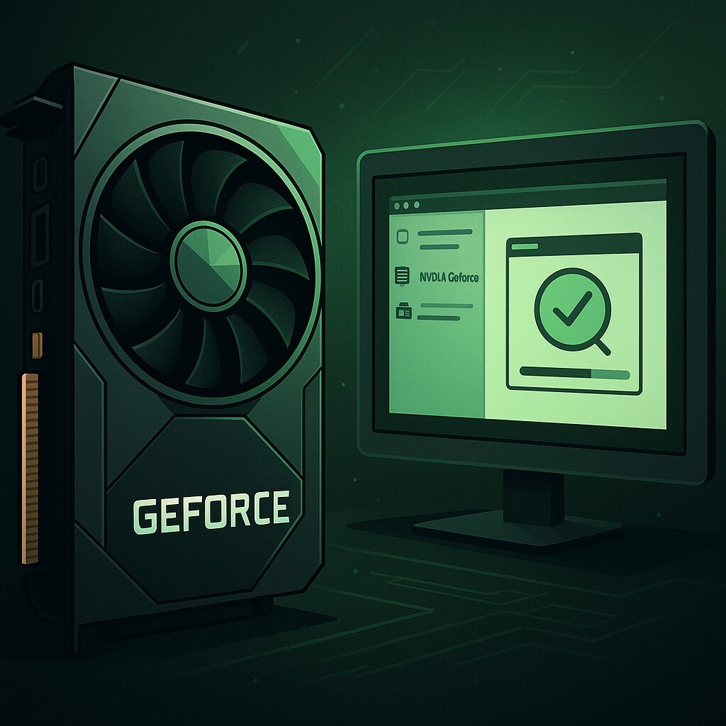 NVIDIA 그래픽카드 드라이버 설치 가이드 – GeForce 최신 버전 완벽 정리 대표 이미지