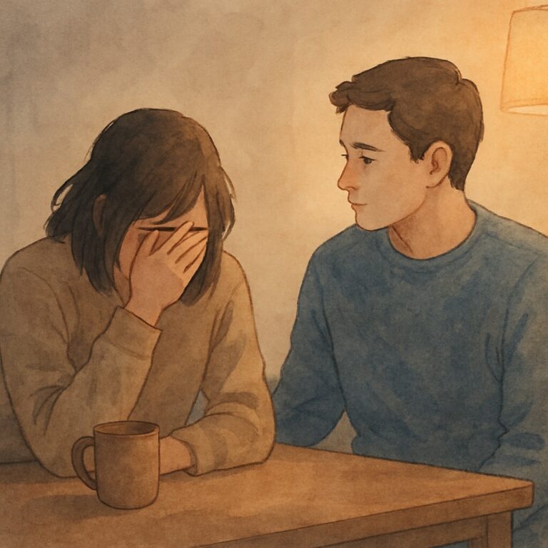 ‘괜찮다’는 말이 더 아플 때 – 위로하고 싶은 사람을 위한 대화법 대표 이미지