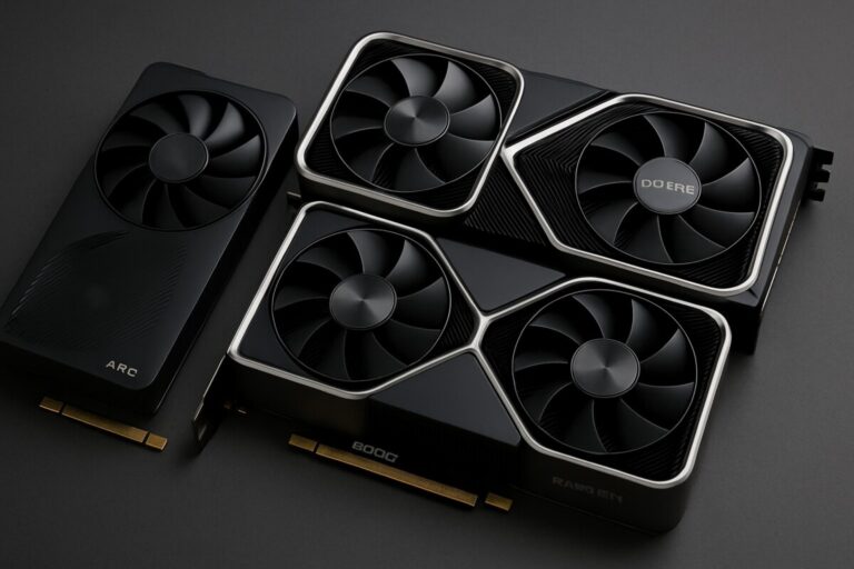 그래픽카드 성능 비교 가이드 – NVIDIA vs AMD vs Intel 대표 이미지