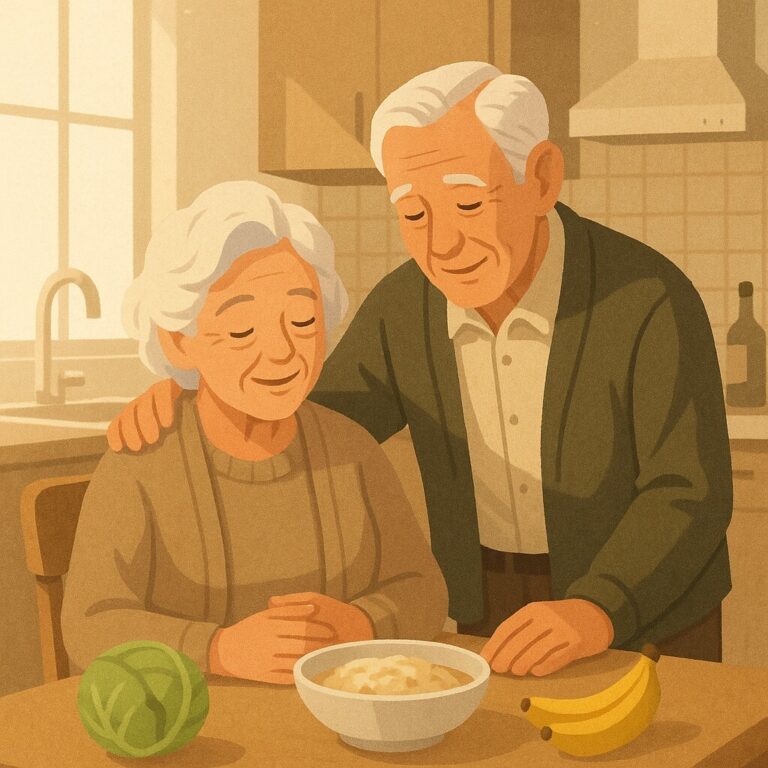 노인 위장 건강 관리법 – 소화불량과 식욕 저하를 줄이는 식습관 팁