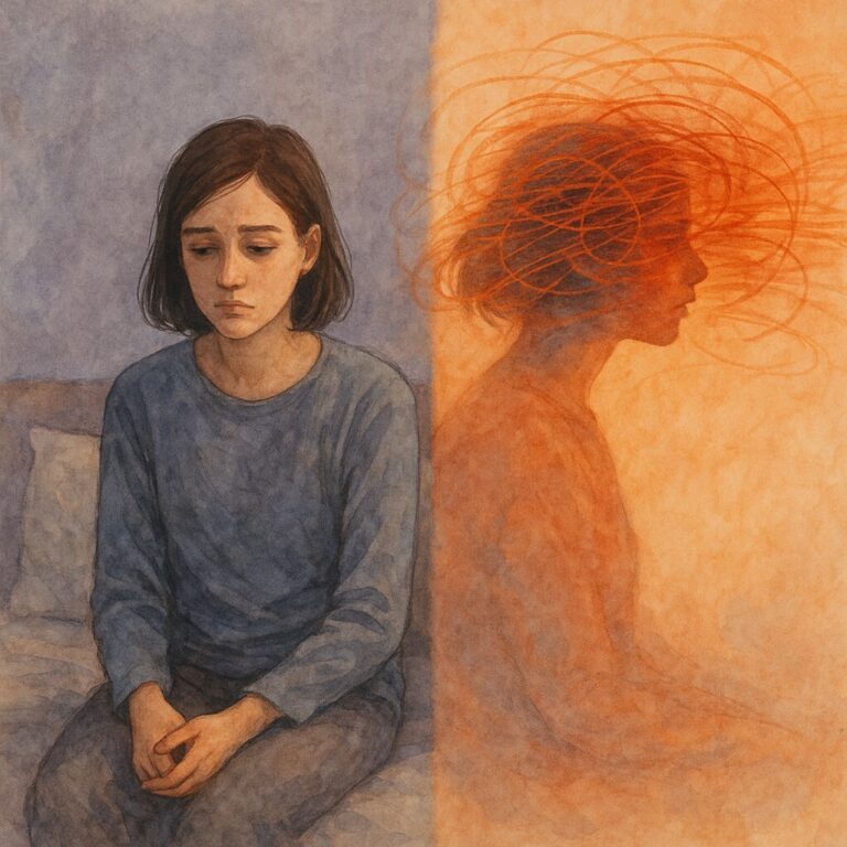 우울감과 불안이 함께 올 때 – 공존 증상 관리법 대표 이미지