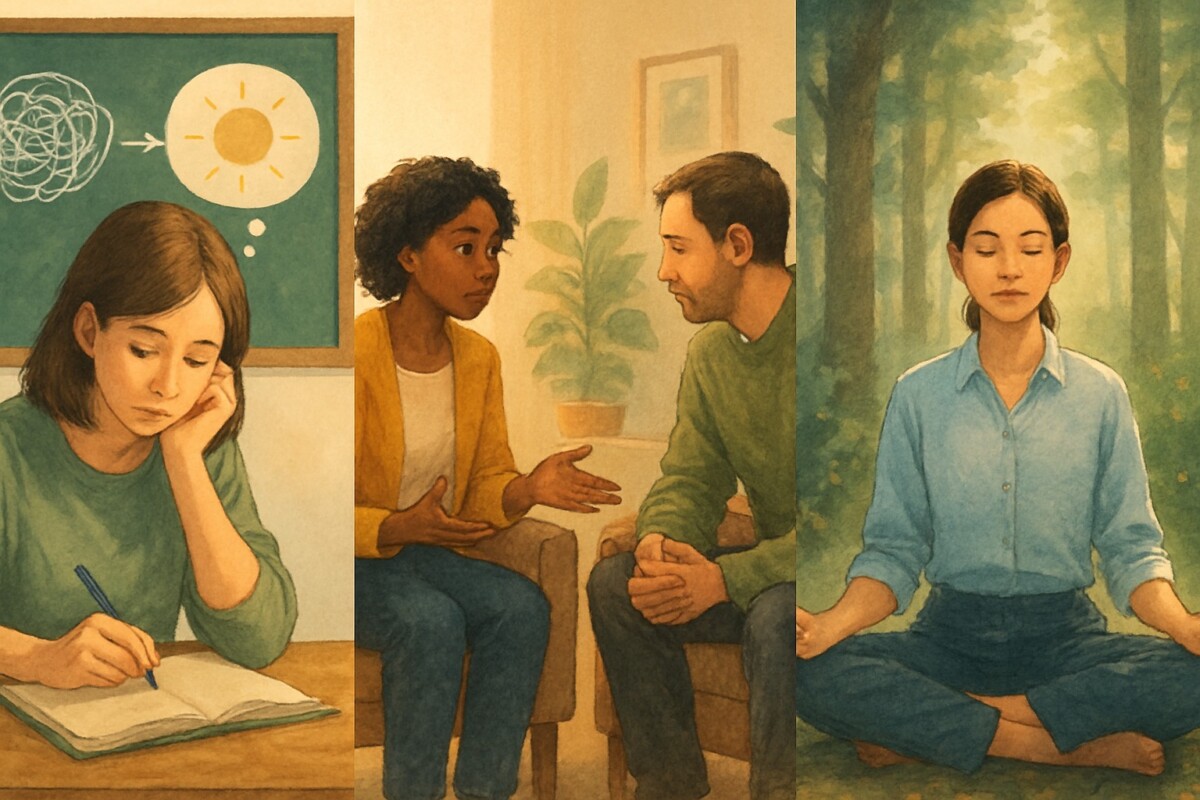 우울증 치료법 비교 가이드 – CBT, IPT, 정신역동 치료, 어떤 게 나에게 맞을까 대표 이미지