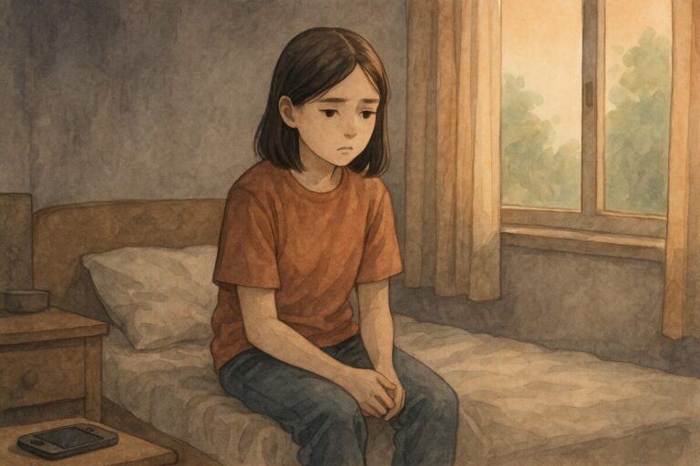 청소년 우울증, 단순한 사춘기가 아닐 수 있어요 – 부모가 알아야 할 경고 신호 대표 이미지