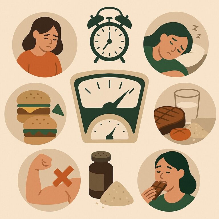 체중 감량을 방해하는 습관 7가지 – 무심코 반복되는 함정들 대표 이미지