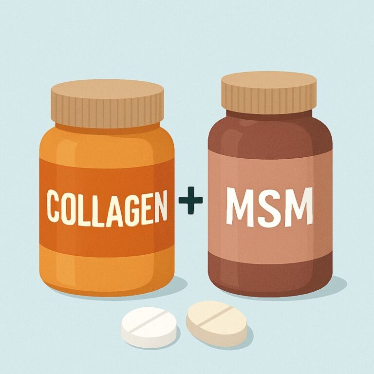 콜라겐과 MSM, 함께 복용해도 될까 효과 정리 대표 이미지