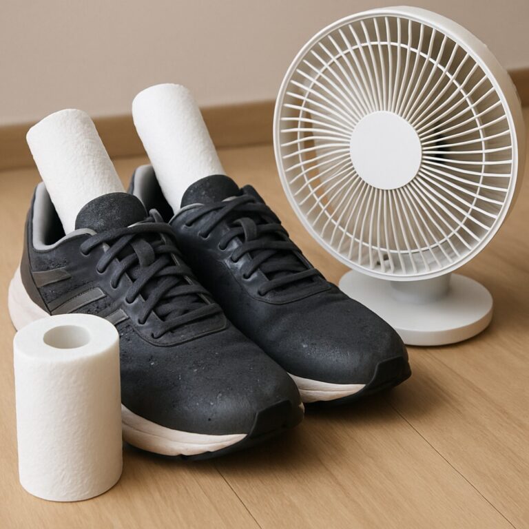 젖은 신발 빠르게 말리는 법 – 망가뜨리지 않고 건조하는 비법 대표 이미지