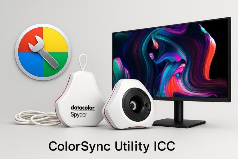 ColorSync 유틸리티 ICC 적용 – Mac에서 ICC 프로파일 완벽 적용법 대표 이미지
