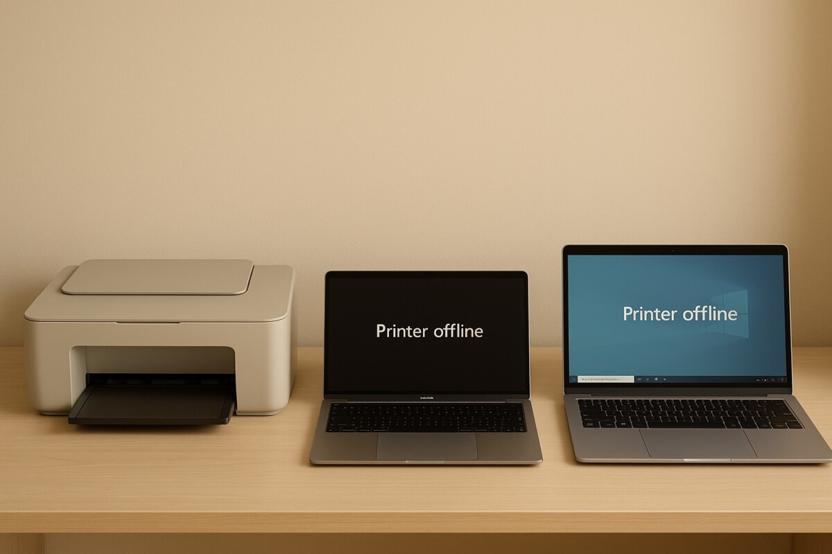 프린터 오프라인 Windows Mac 해결 흐름